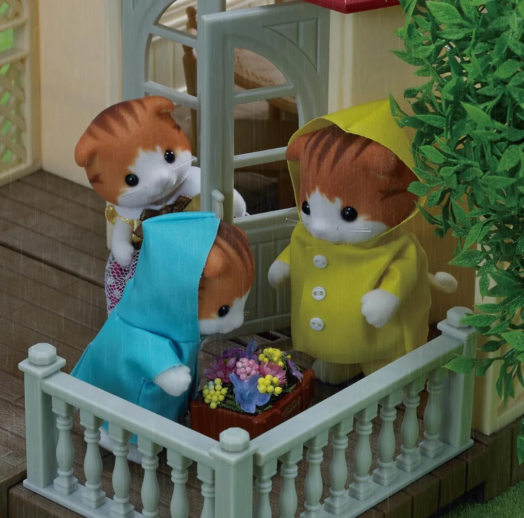 Calico Familia de Gatos de Arce Sylvanian Families 