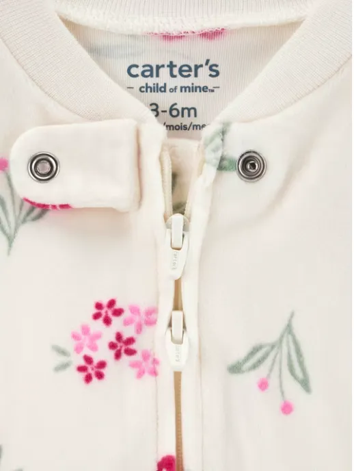 Duo Pijamas Flores Carters 