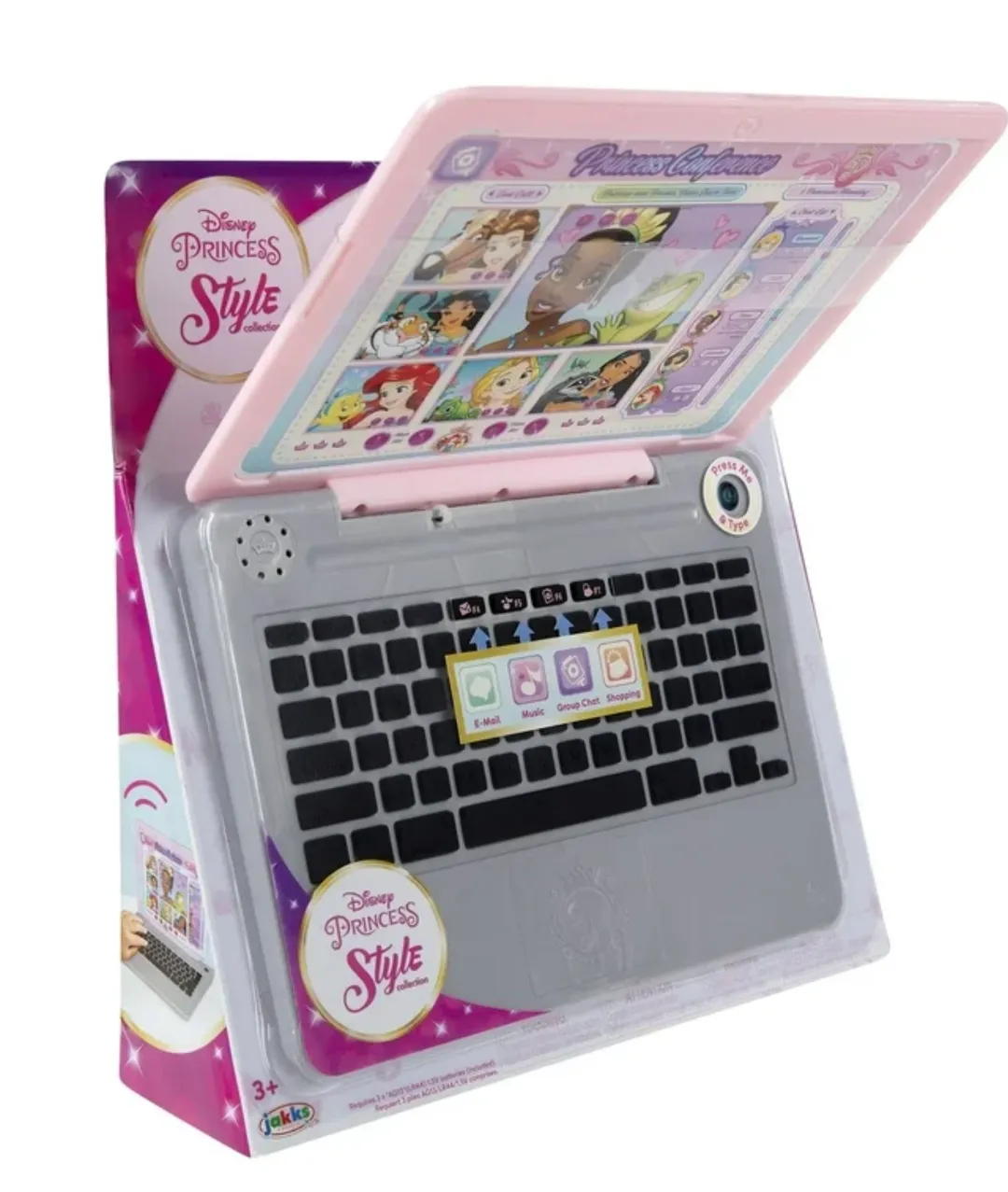 Disney Princess Style Collection Laptop con audifonos 