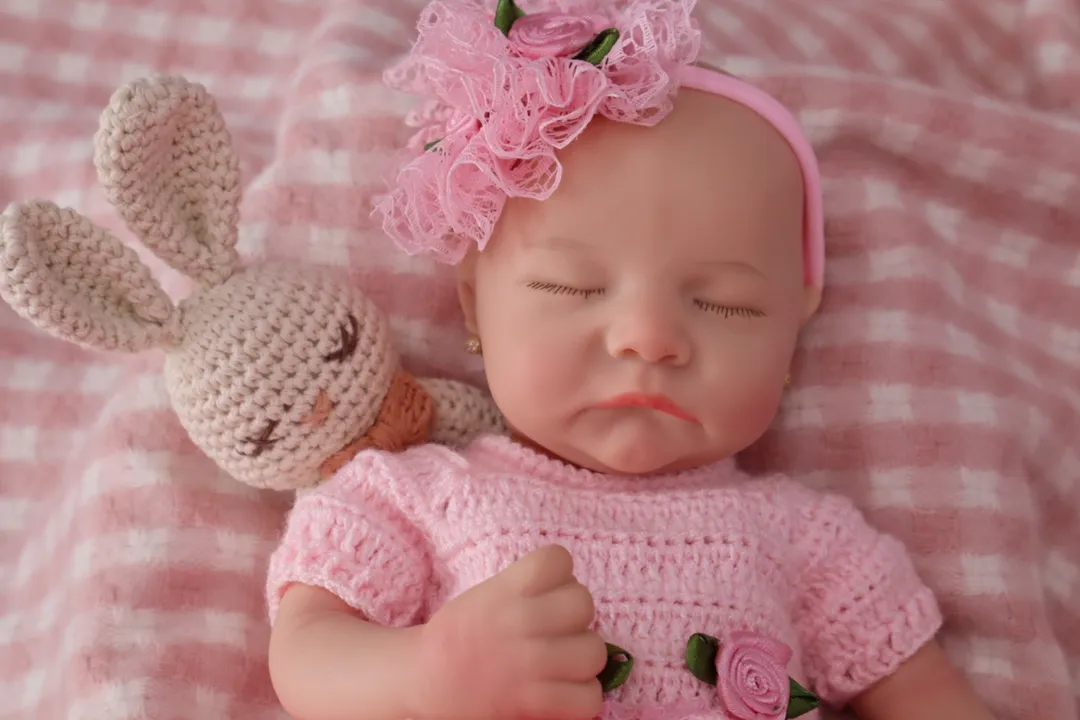 Bebe Reborn Valentina Platino Rosa