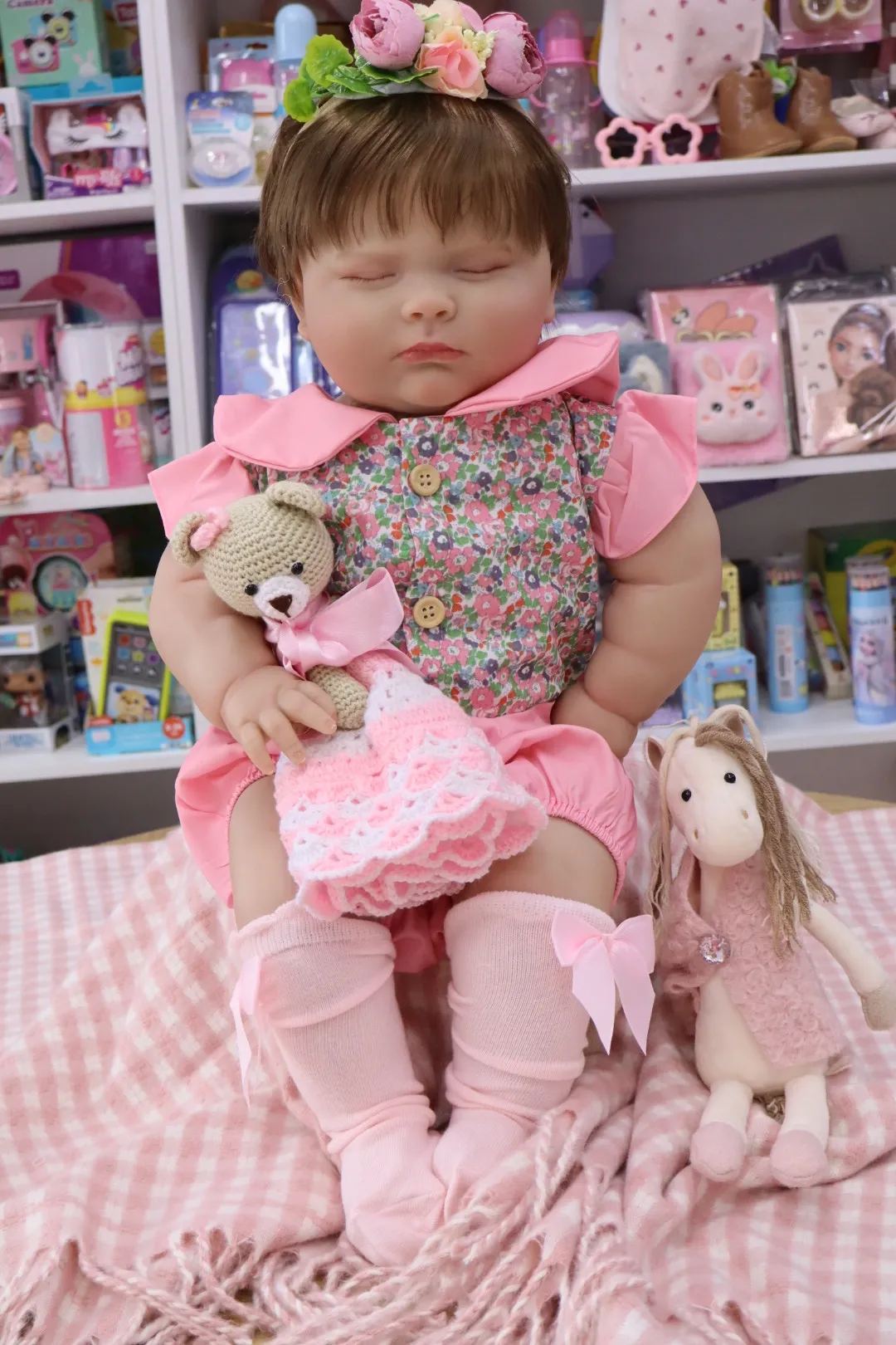 Bebe Reborn Anna Flores Toddler