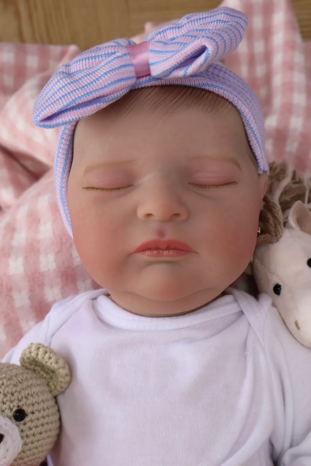 Bebe Reborn Valentina Ropa Blanca