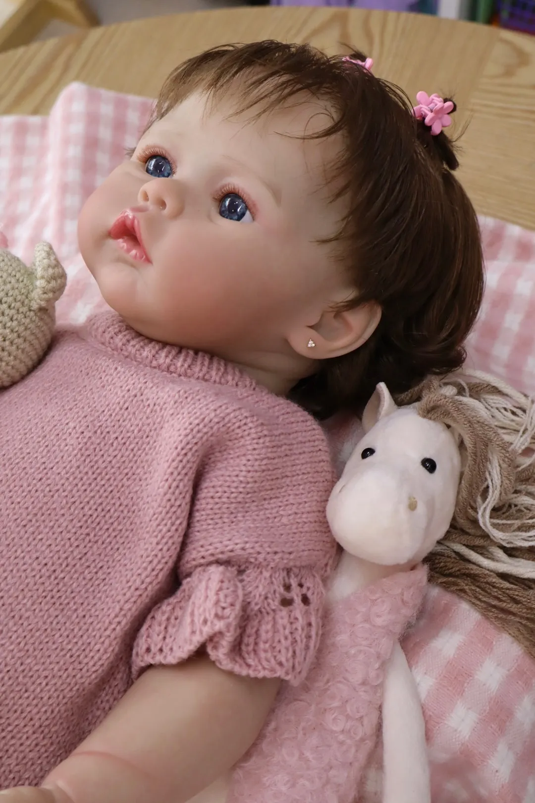 Bebe Reborn Sarita Con Cabello