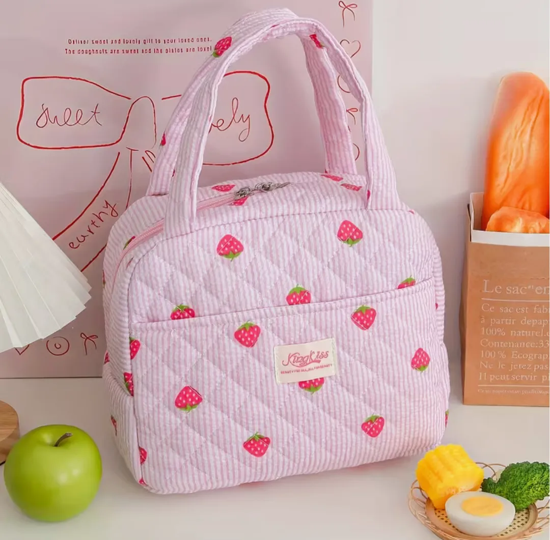 Pañalera Fresias Rosada