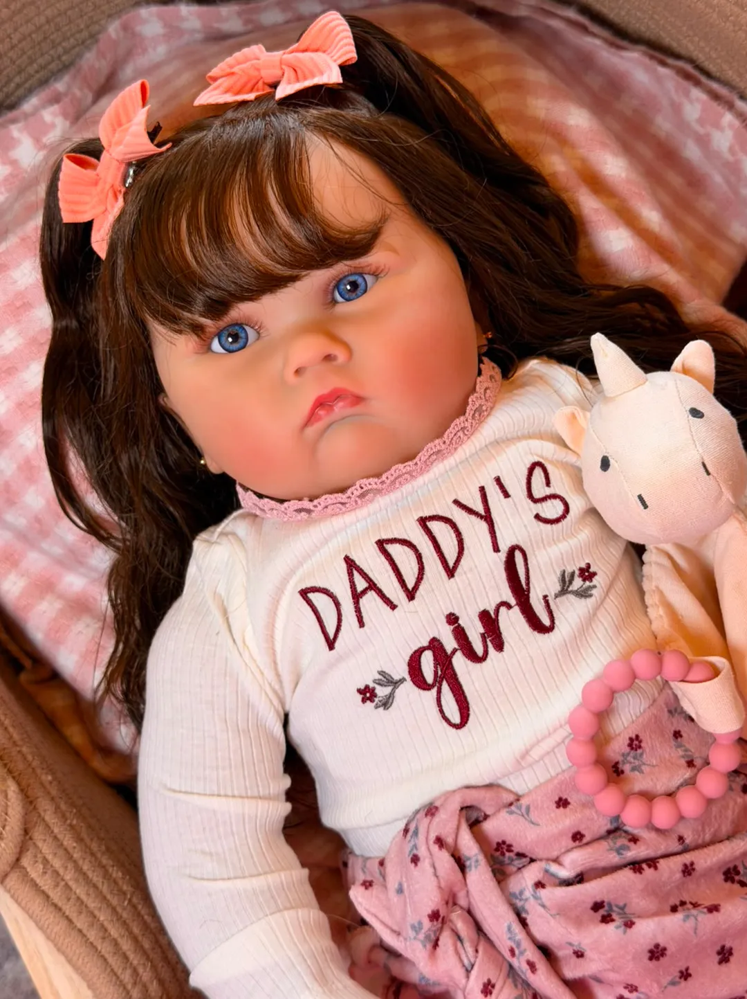 Bebe Reborn Mara Moño Toddler