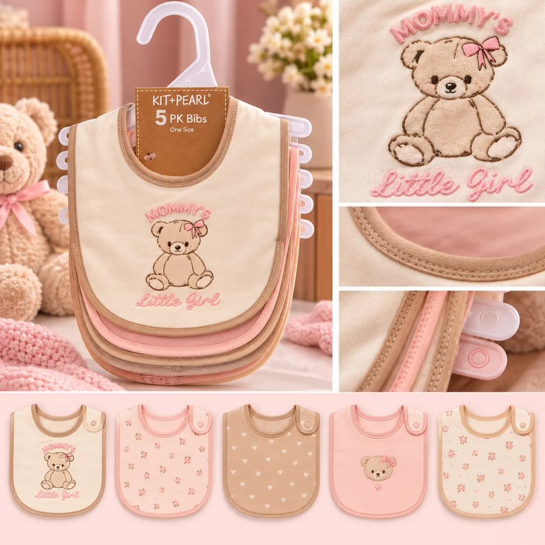 Set Babero X5 Mommys 