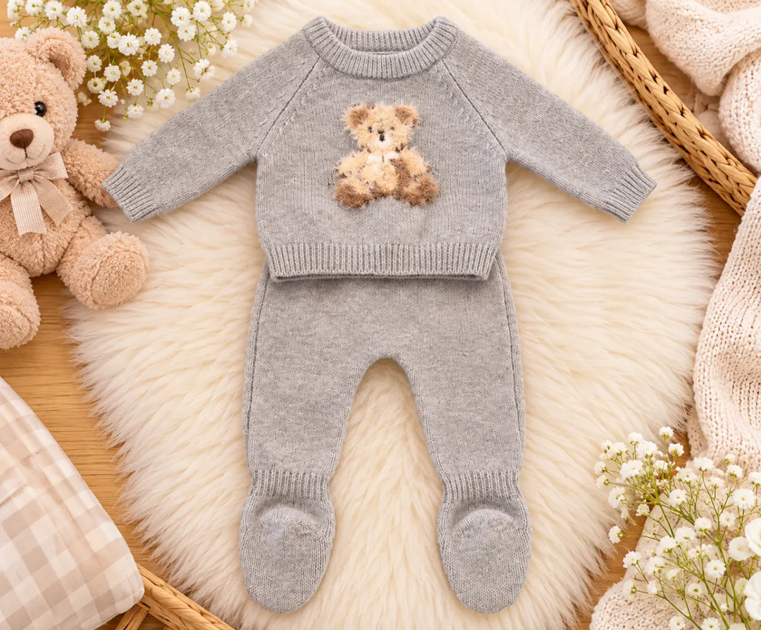 Conjunto Tejido Osito