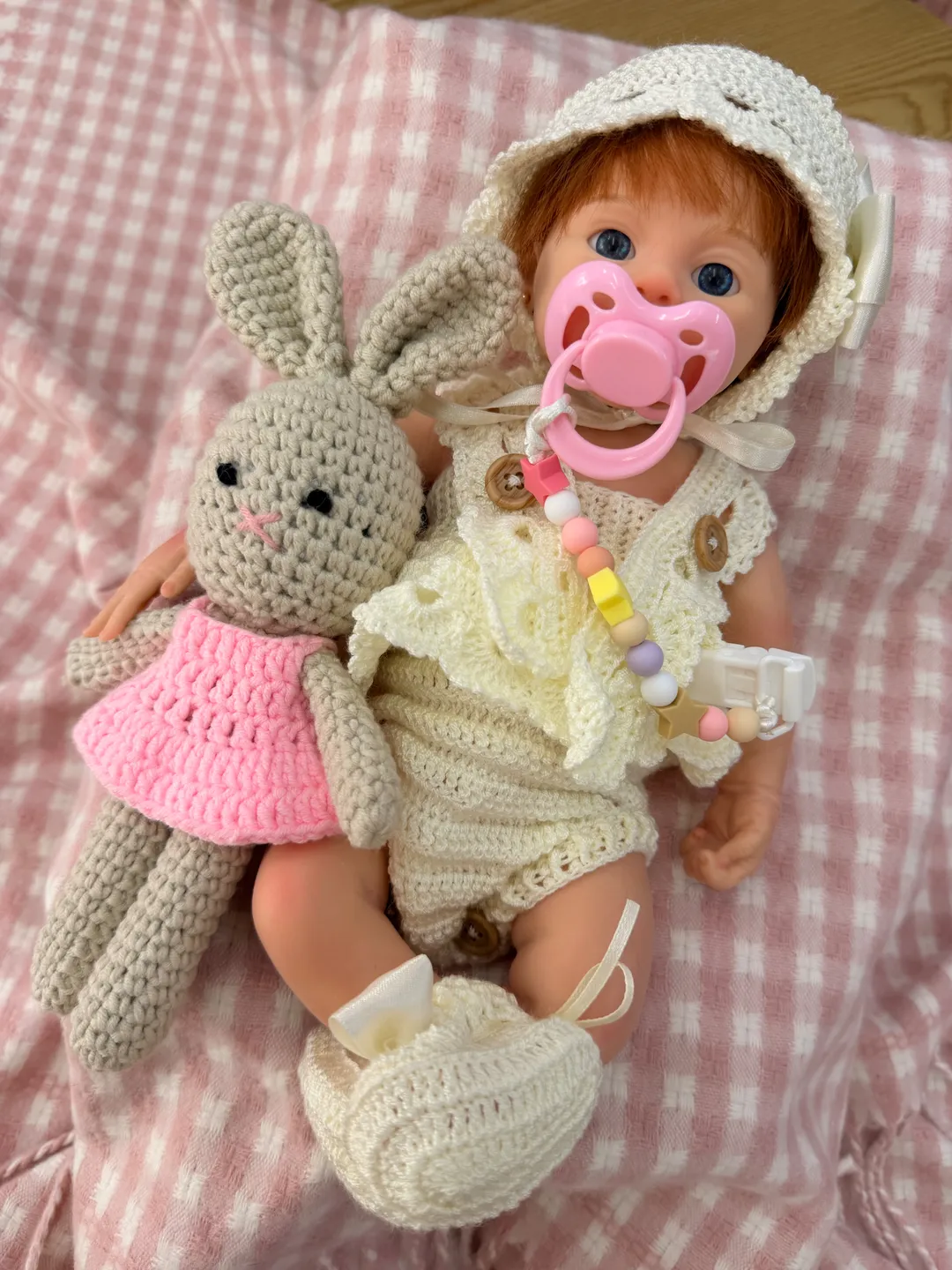 Bebe Reborn Laurita Cabello Platino