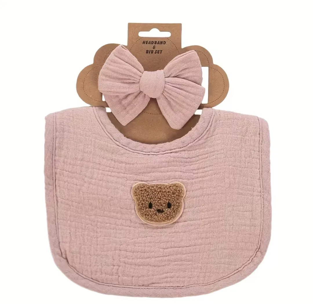 Babero Con Balaca Osito