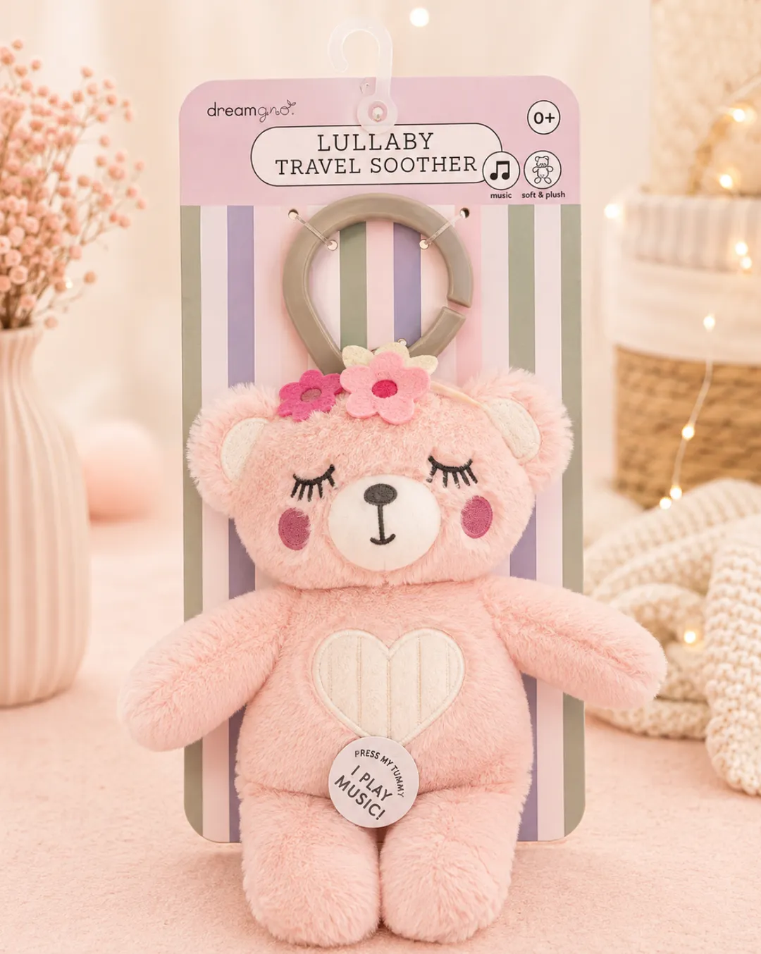 Peluche Lulla Rosado