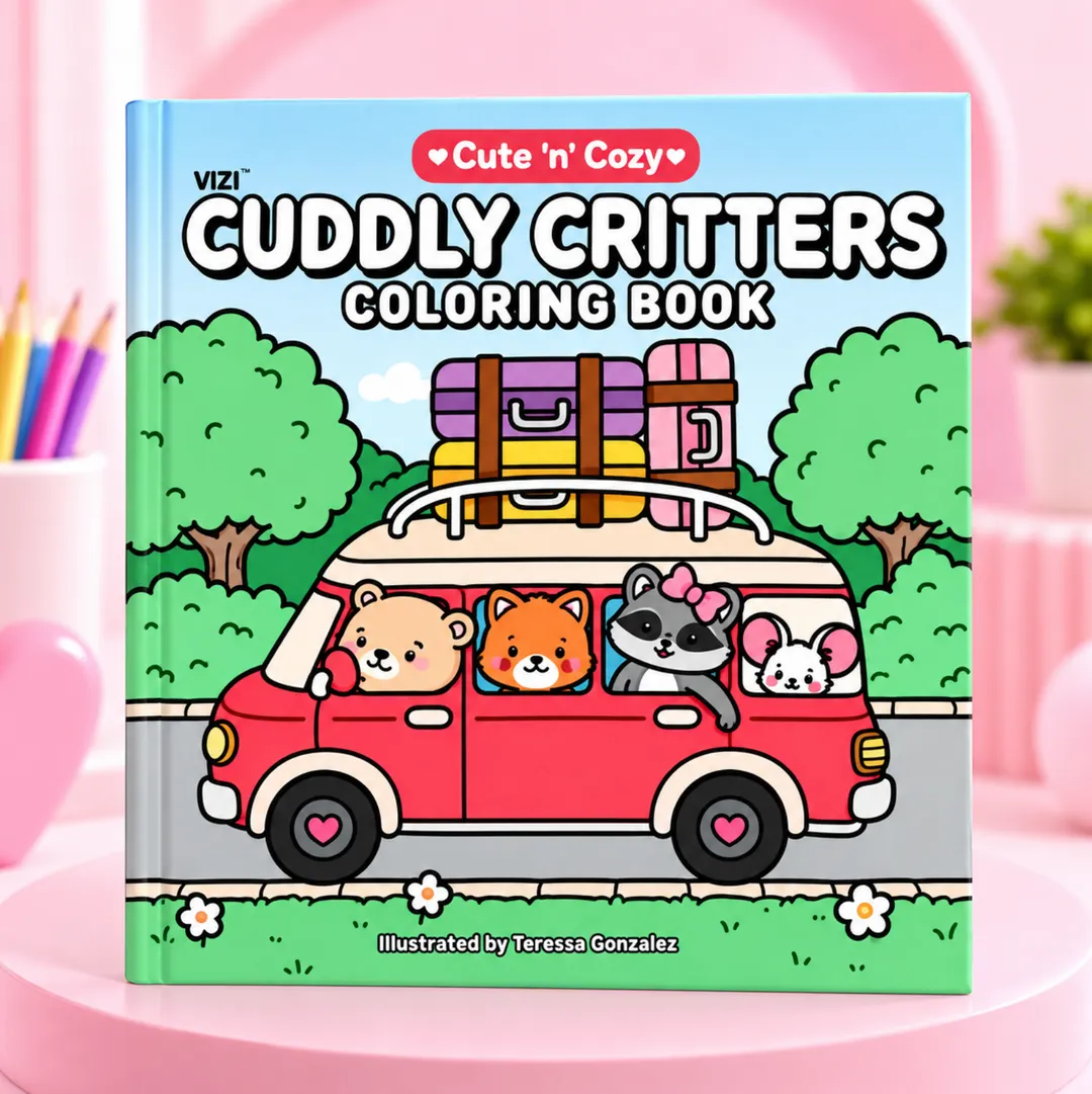 Libro Para Colorear Cuddly