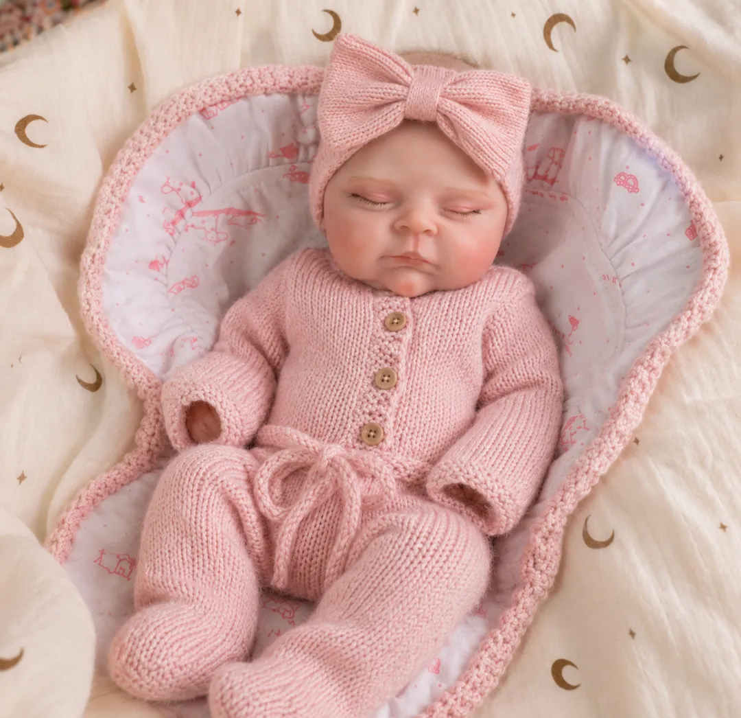 Bebe Reborn Macarena Mediana Platino 