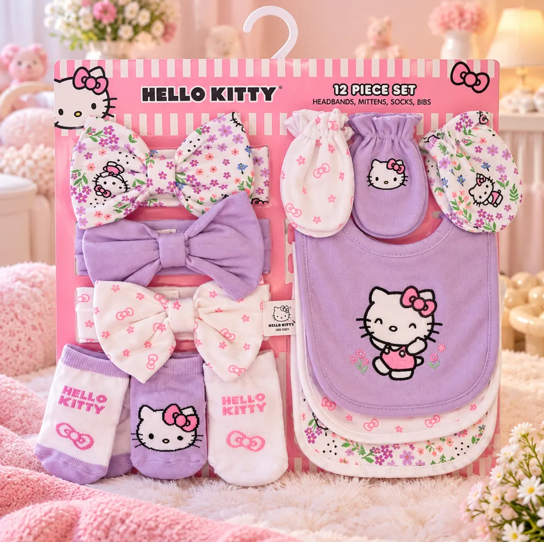 Set Hello Kitty Baberos 