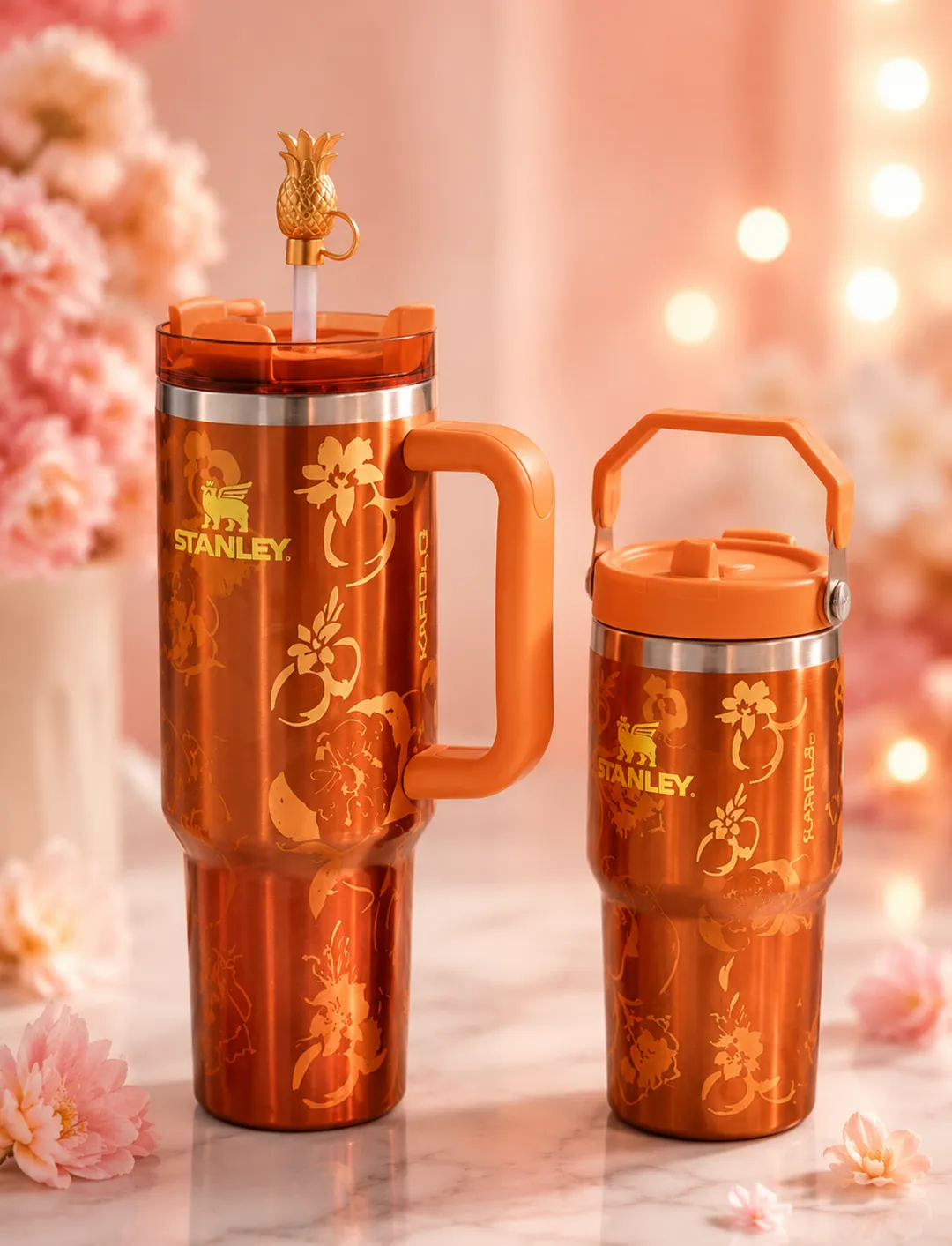 Duo Stanley Karol G Naranja