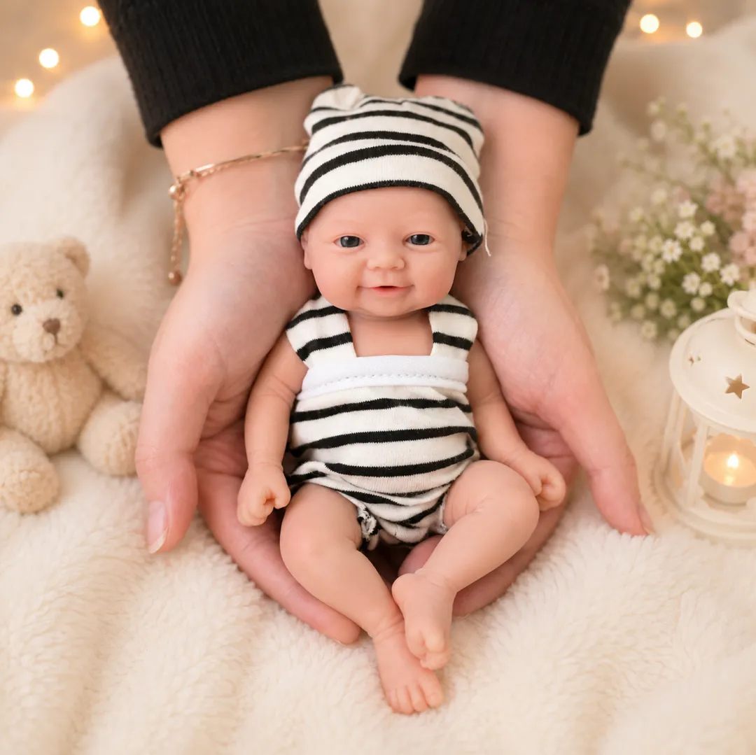 Mini Bebe Reborn Antoni Platino