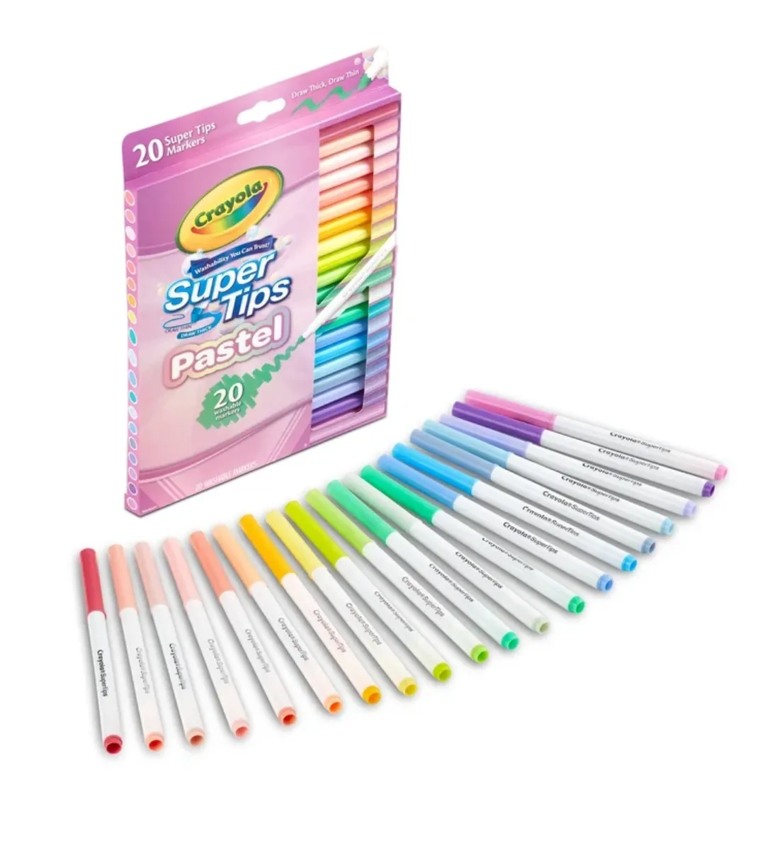 Marcadores Crayola Pastel