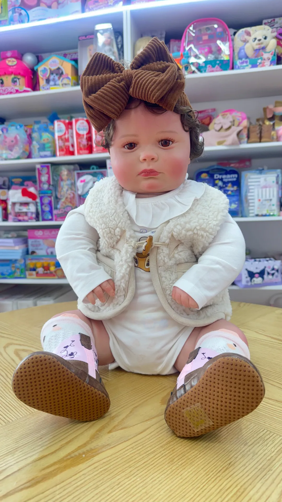 Bebe Reborn Anna Con Cabello Toddler