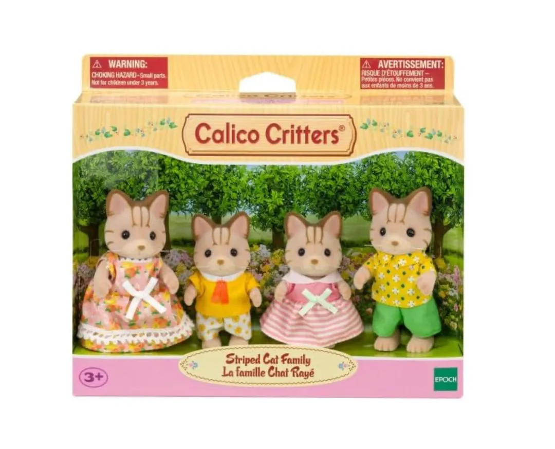 Calico Critters Striped Cat