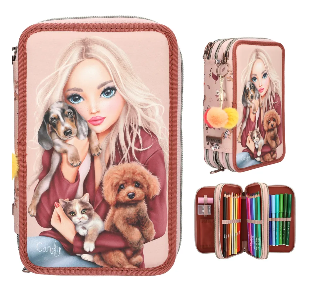 Cartuchera TopModel Cafe