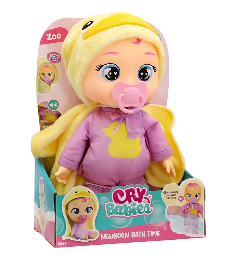 Cry Babies Recien Nacido Hora Baño