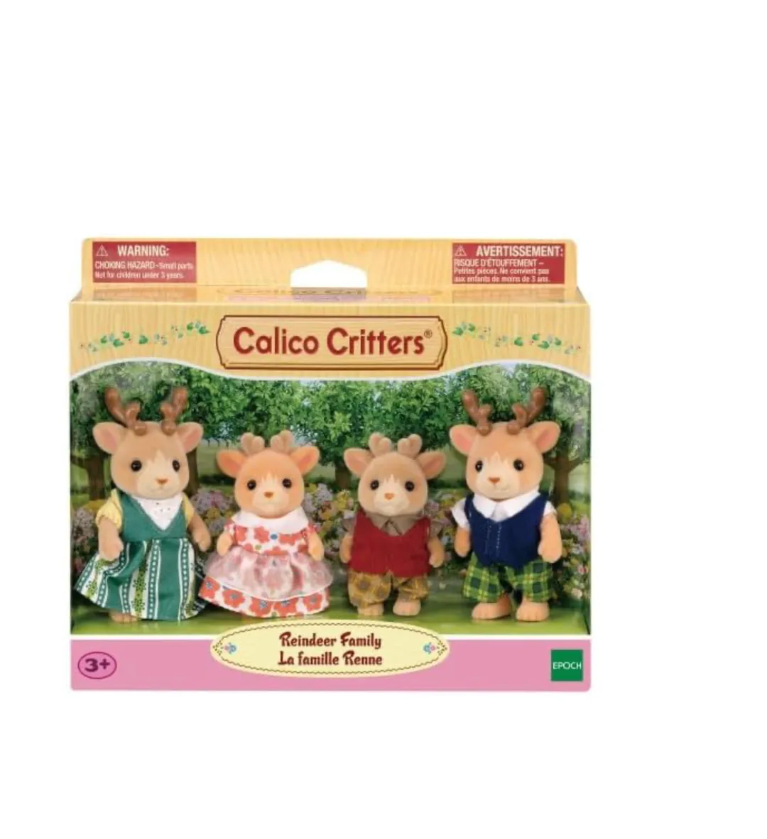 Calico Critters Reindeer Family,