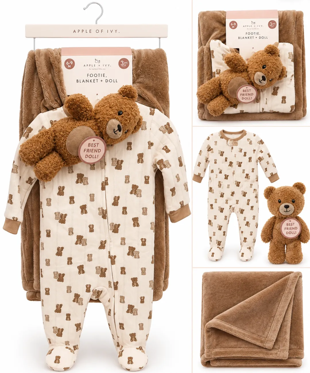 Set Osito 6-9 Meses