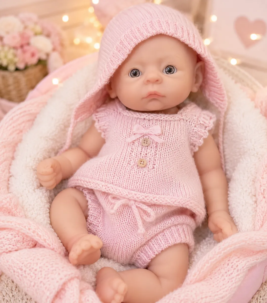 Bebe Reborn Maria Camila Platino