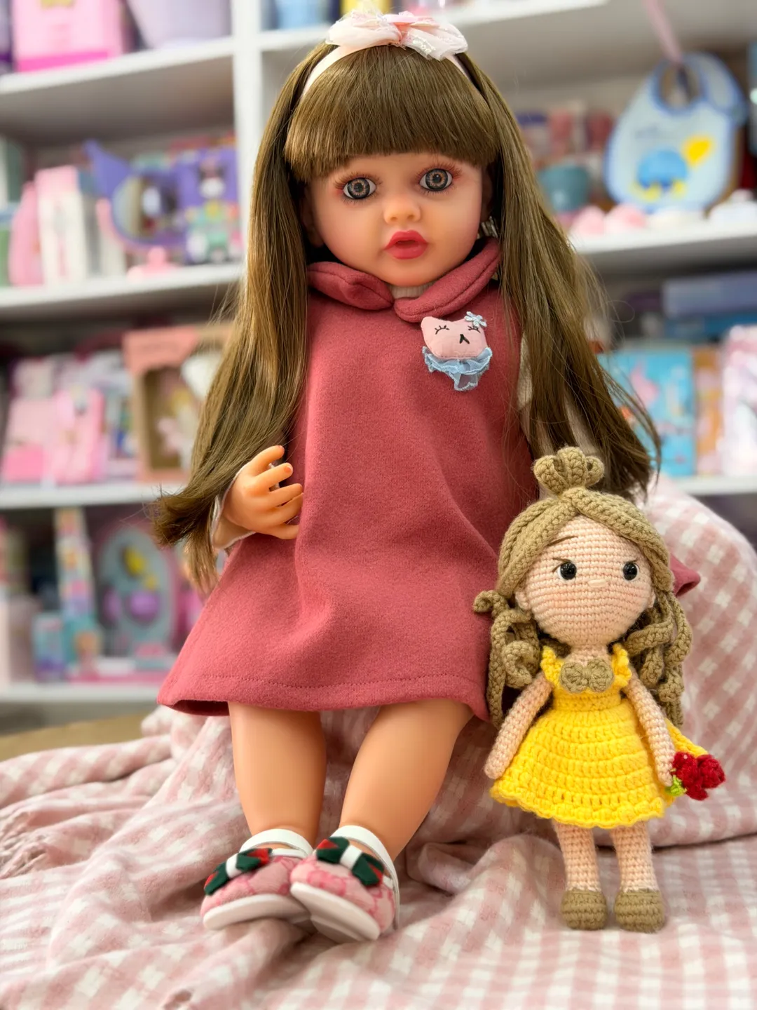 Bebe Reborn Ana Cabello Largo