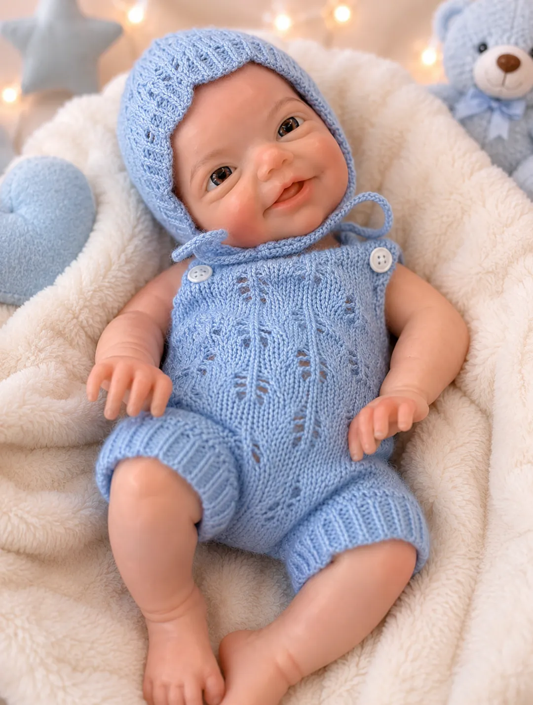 Bebe Reborn Benjamin Platino