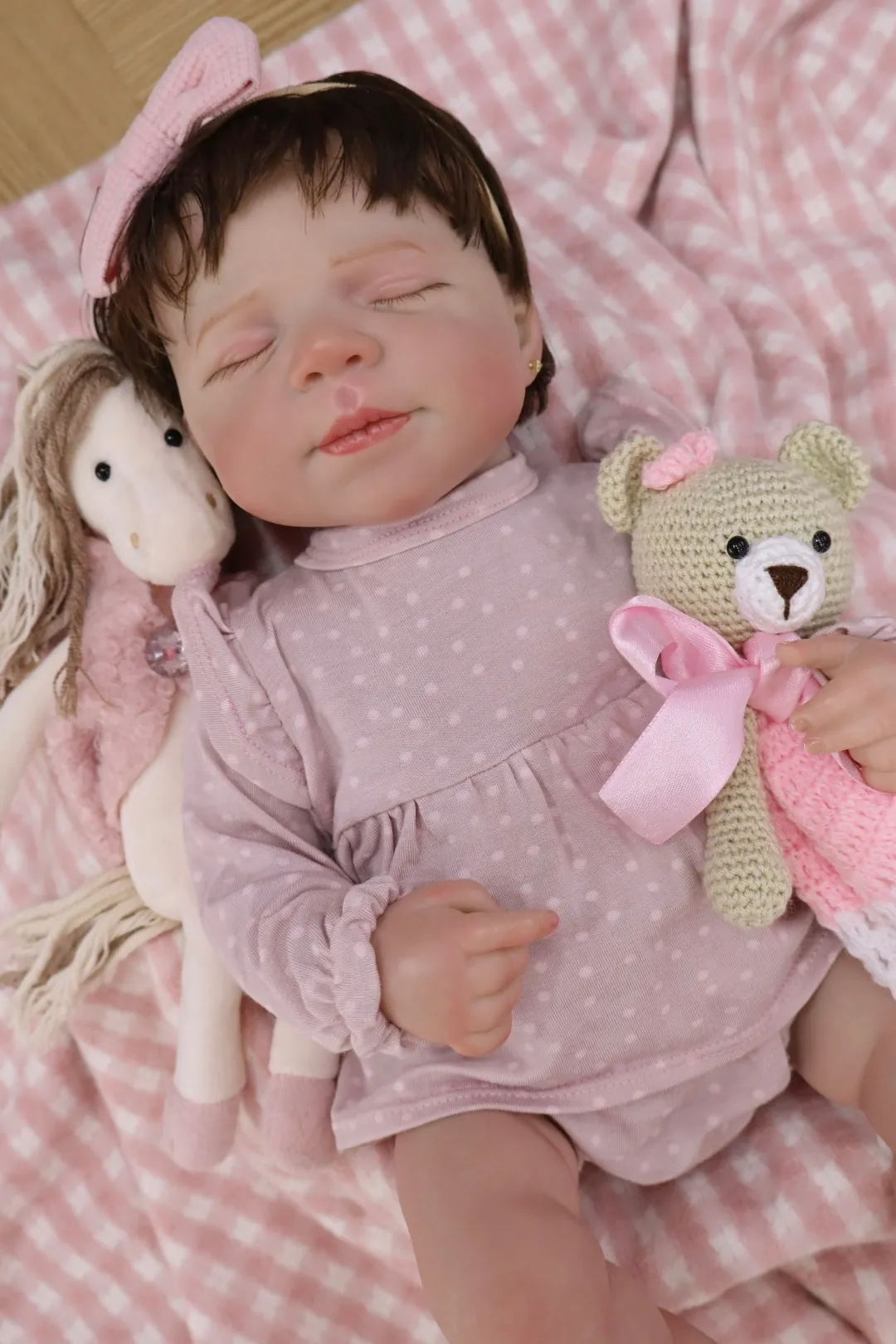 Bebe Reborn Aura Rosada