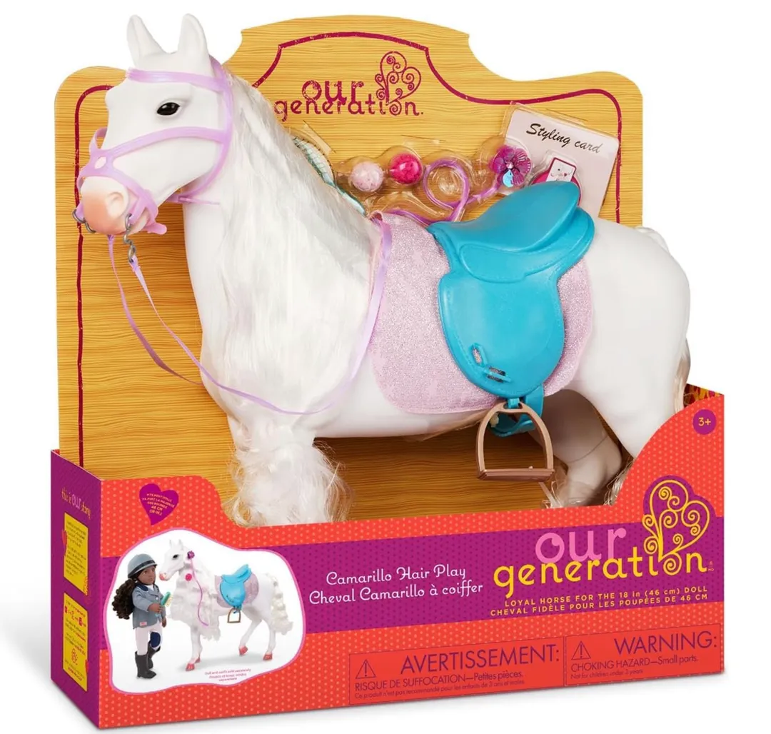 Caballo Camarillo para Muñecas – Our Generation