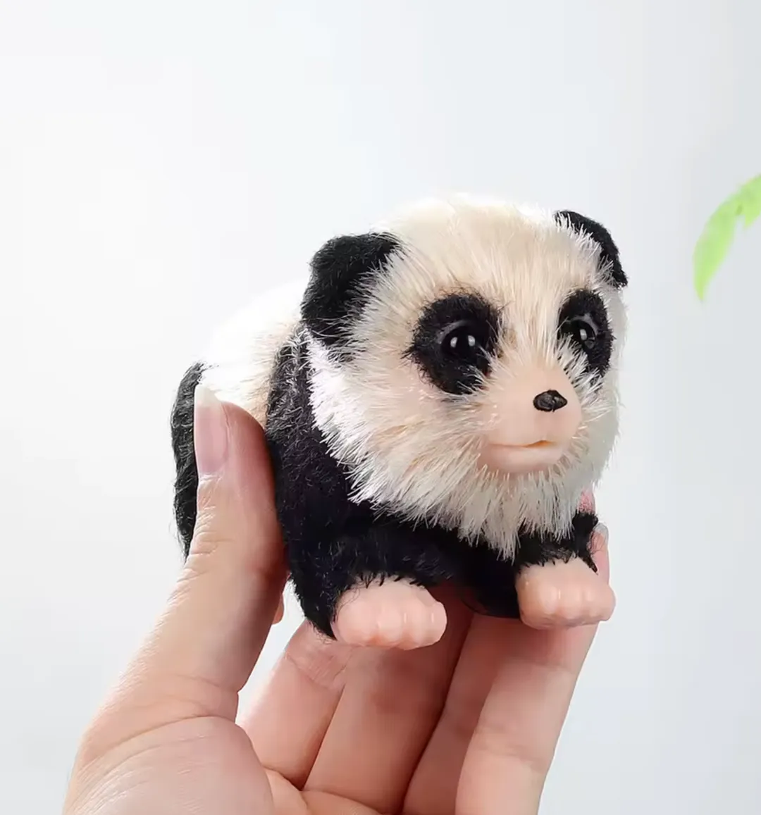 Panda silicona Platino