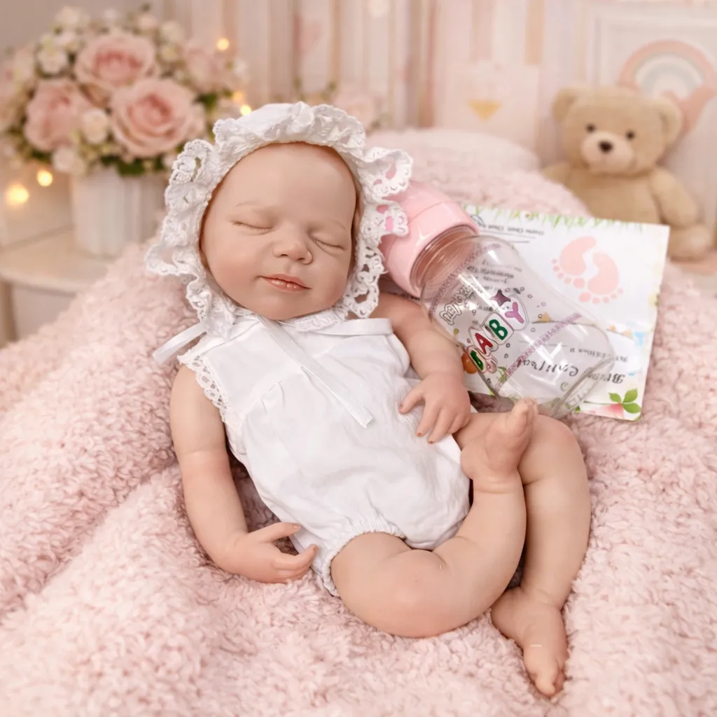 Bebe Reborn Aura Blanca Platino