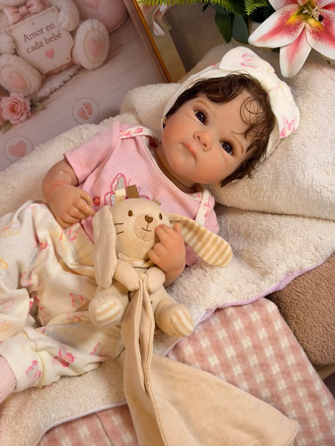 Bebe Reborn Mia Flores