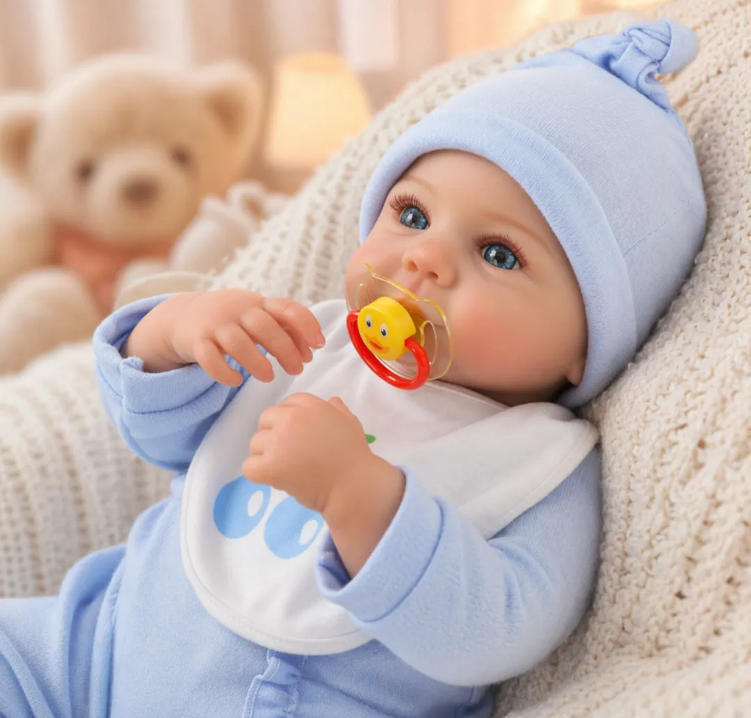 Bebe Reborn Isaac Azul