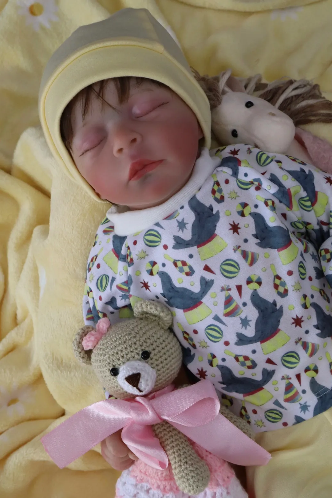 Bebe Reborn Dilan Con Cabello Niño