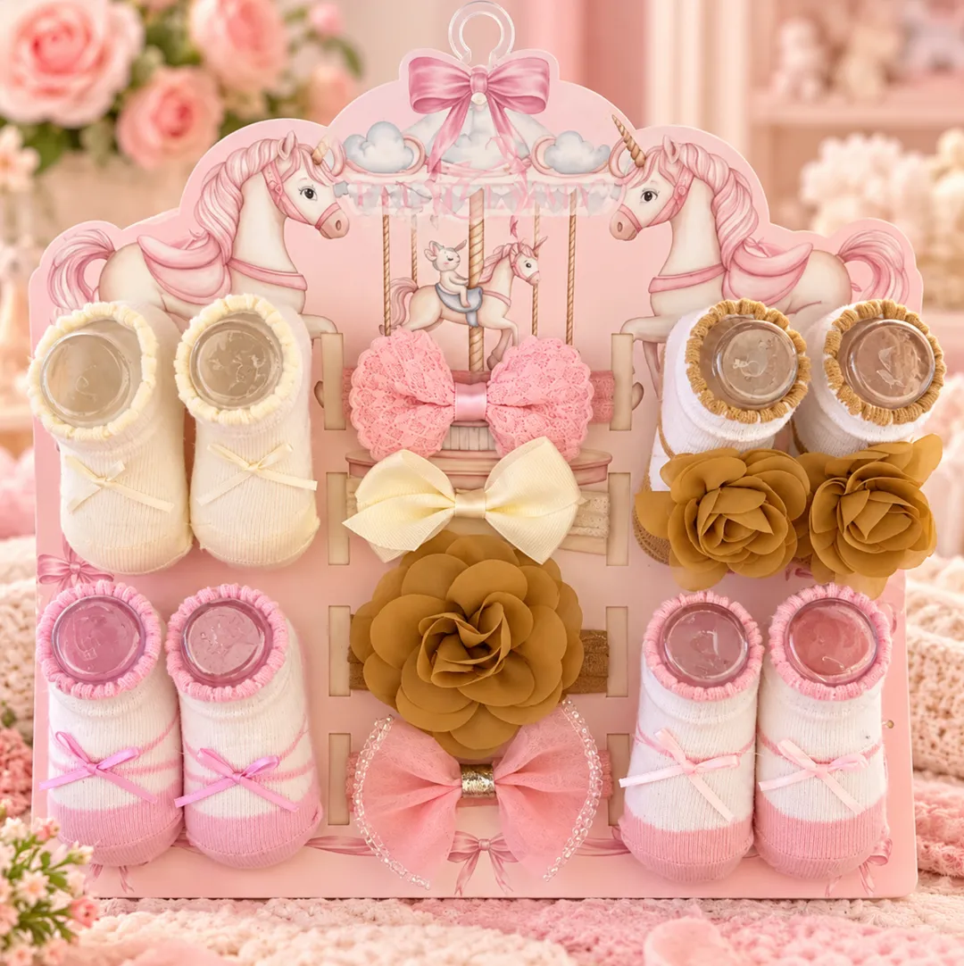 set Medias Y Balacas Unicornio