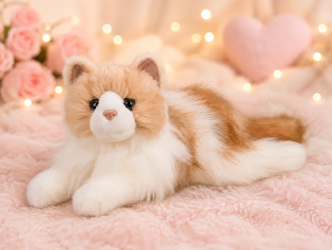 Peluche Gato Cafe