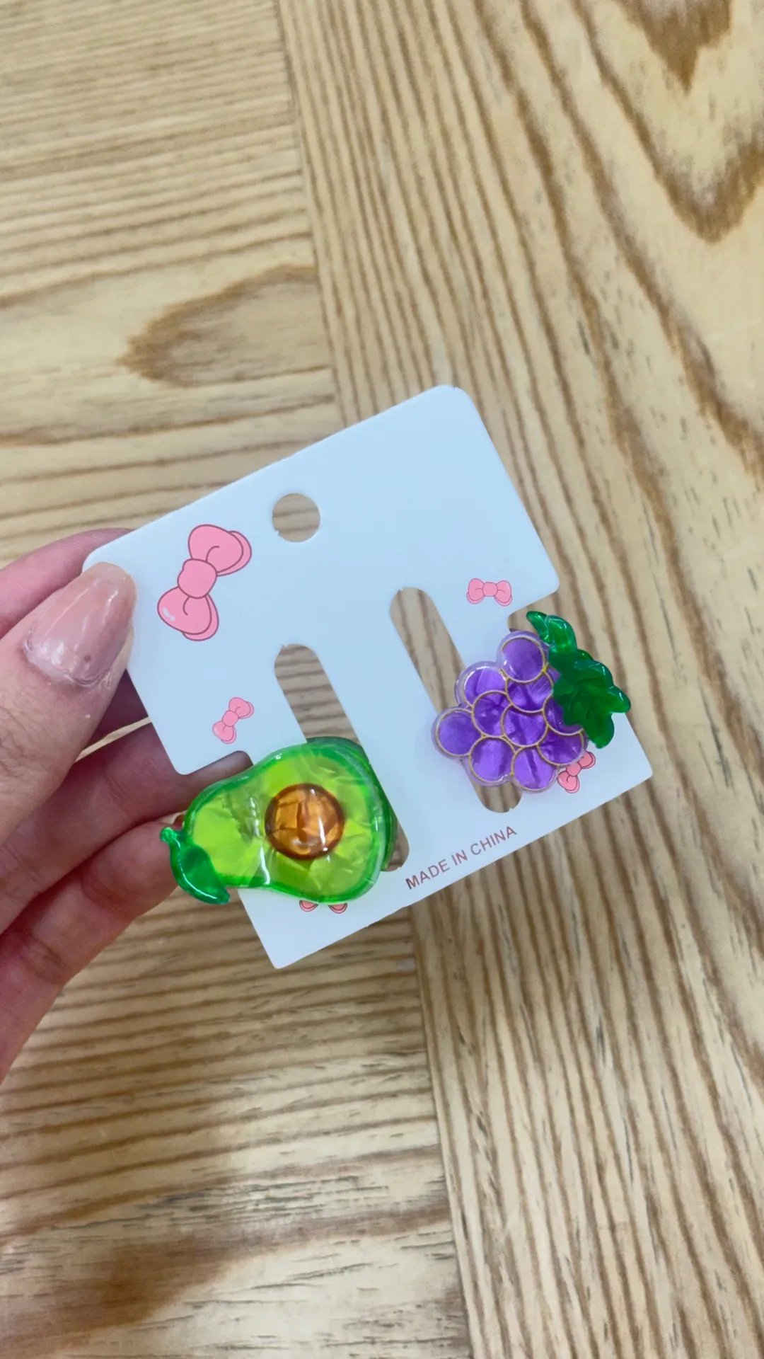 Pinzas Frutas Pequeñas