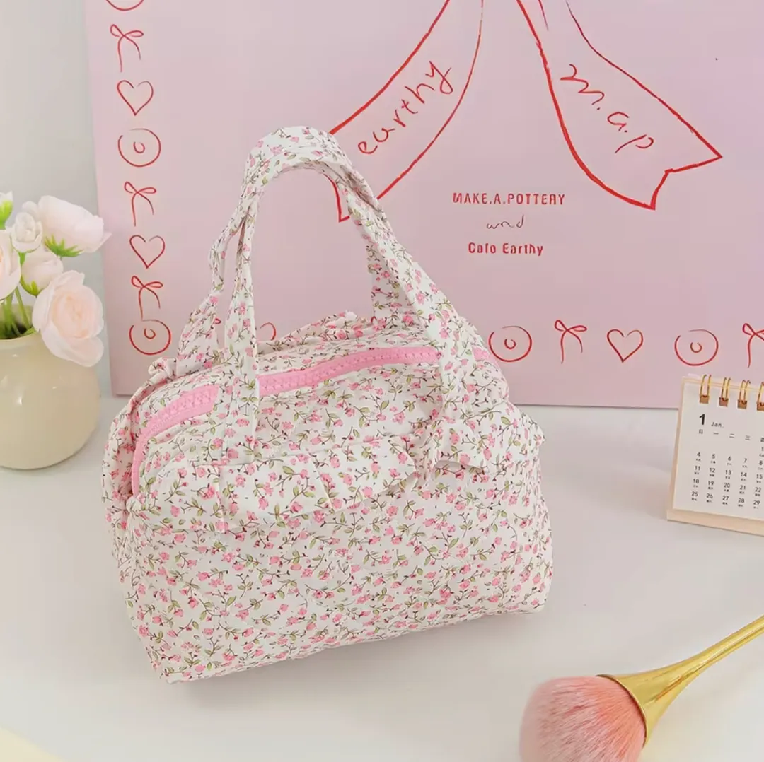 Pañalera Pequeña Flores 