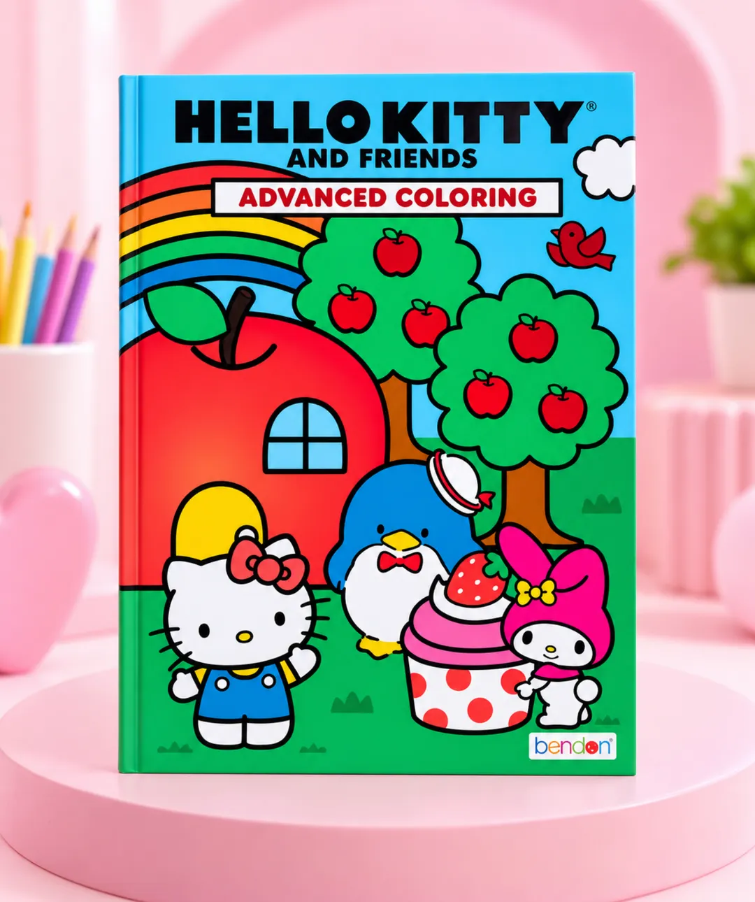 Libro Para Colorear Hello Kitty
