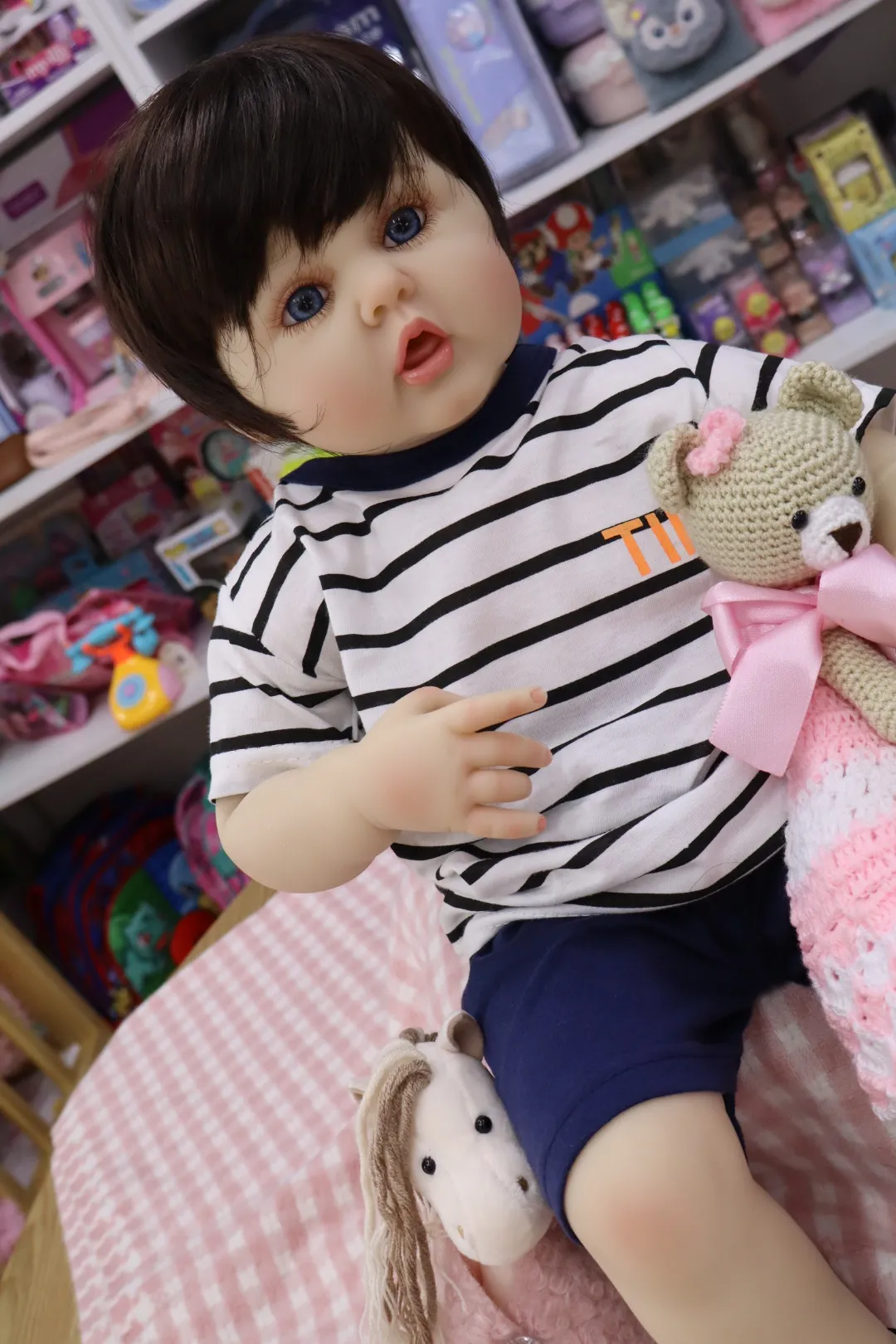 Bebe Reborn Antonio Azul Toddler Niño