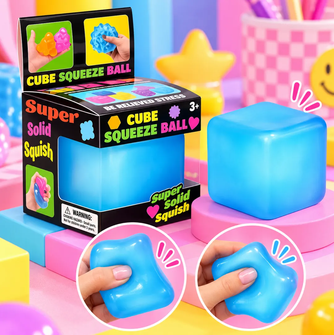 Squishy Nee Doh Cube 