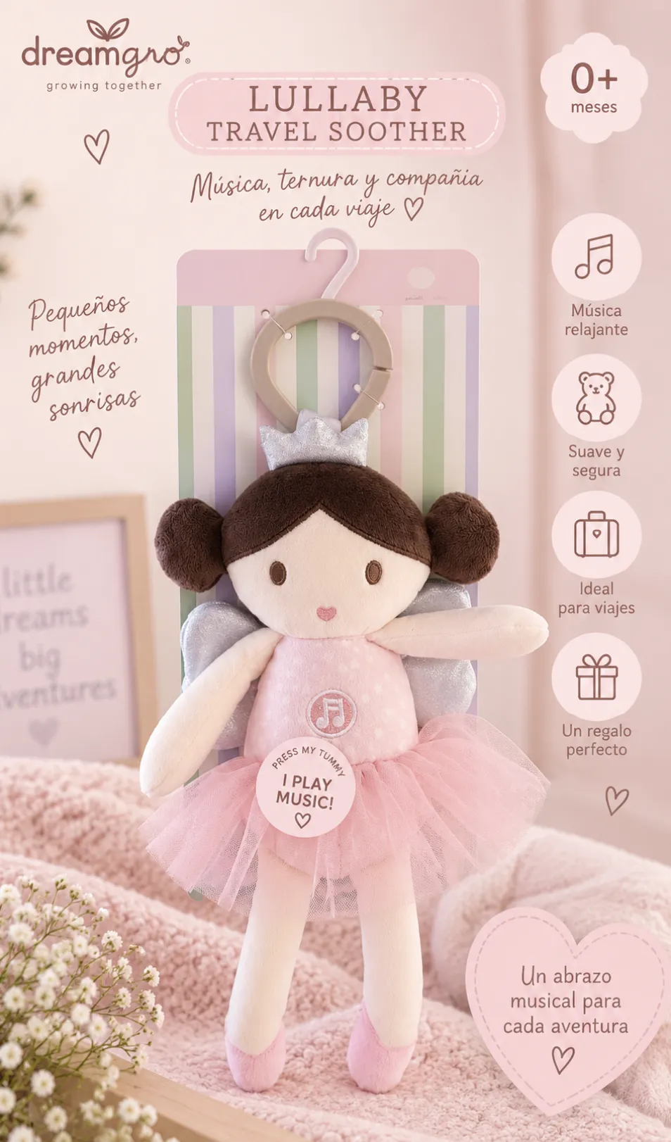 Peluche Hada Musical
