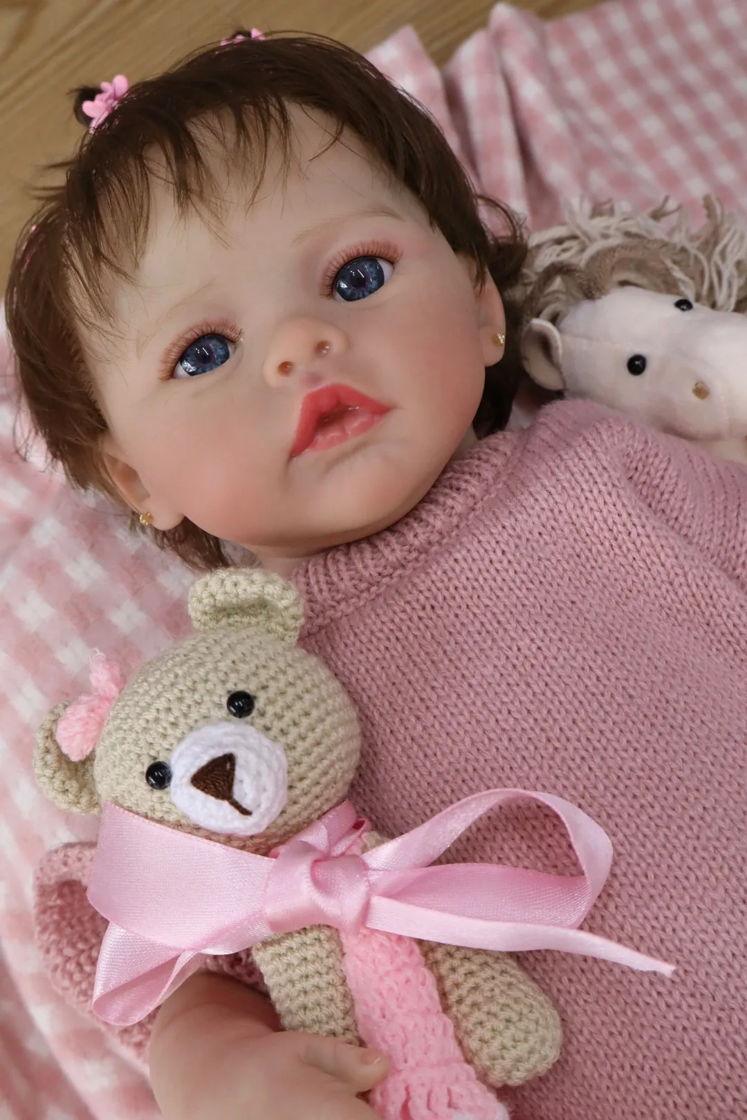 Bebe Reborn Sarita Con Cabello