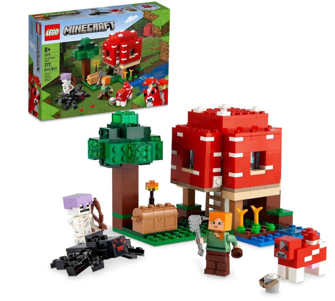 LEGO Minecraft - Juego de The Mushroom House