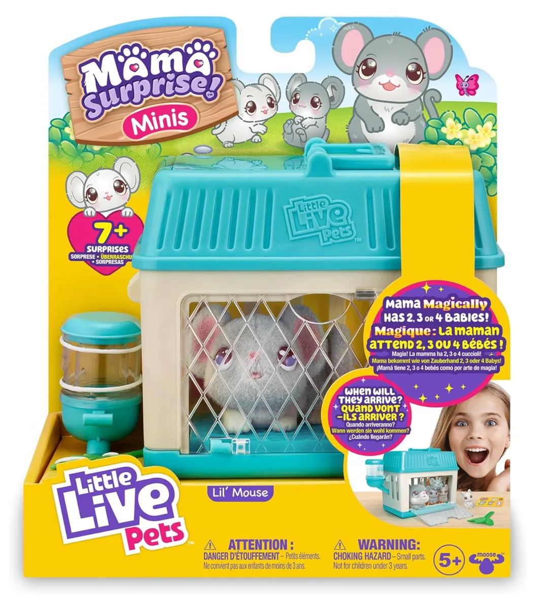 Little Live Pets Mama Surprise Raton