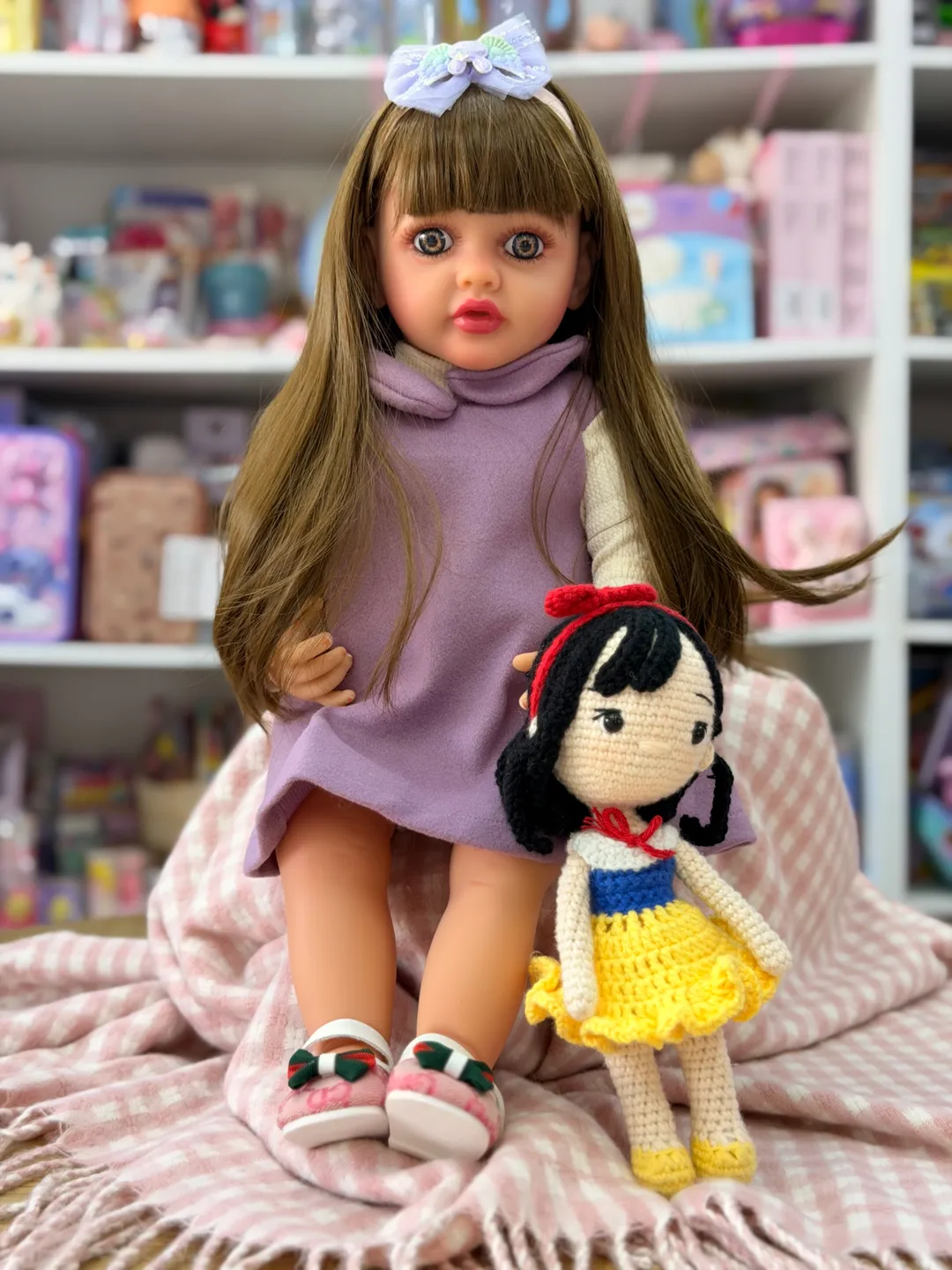 Bebe Reborn Antonia Cabello Largo 