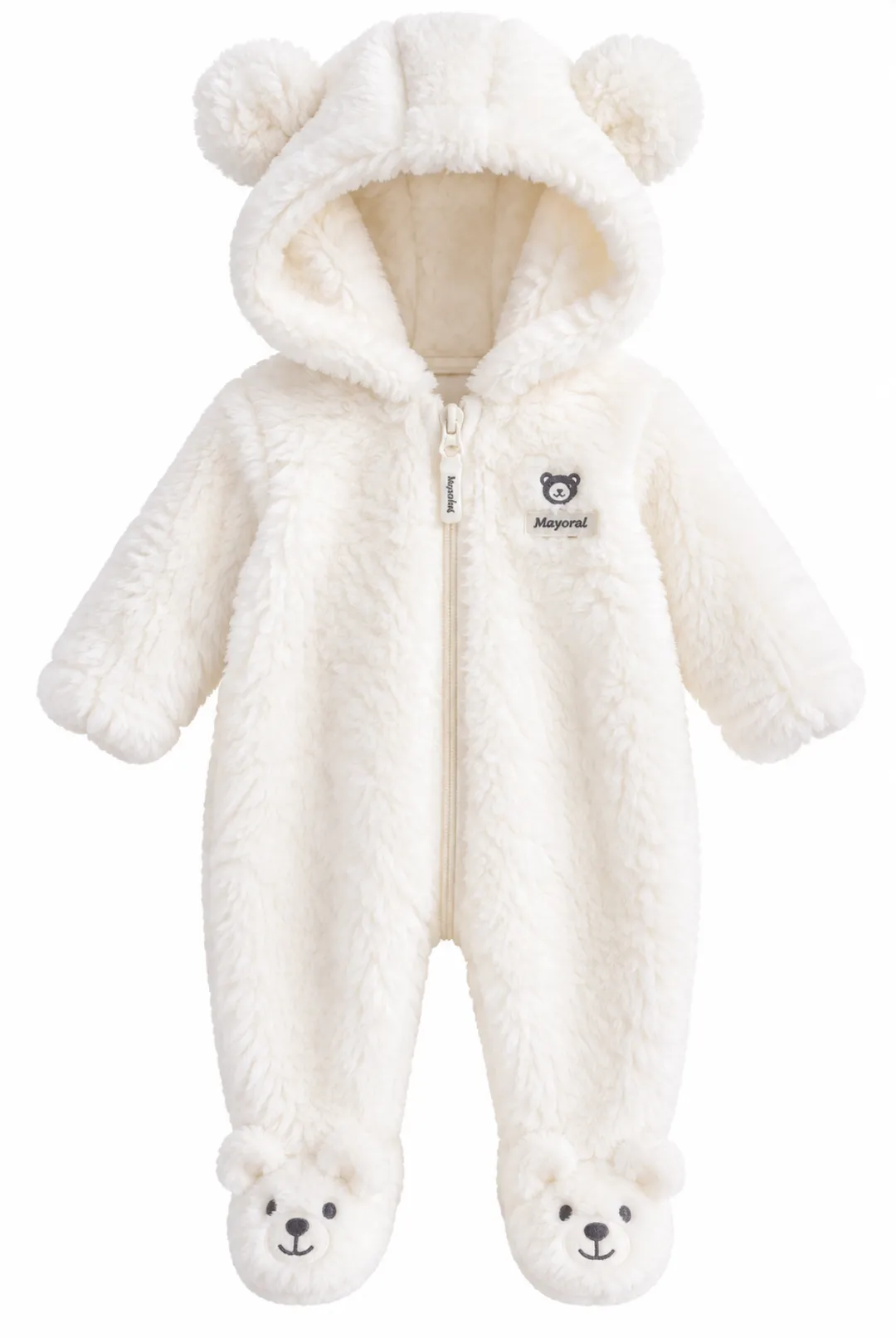Pijama Afelpada Blanca