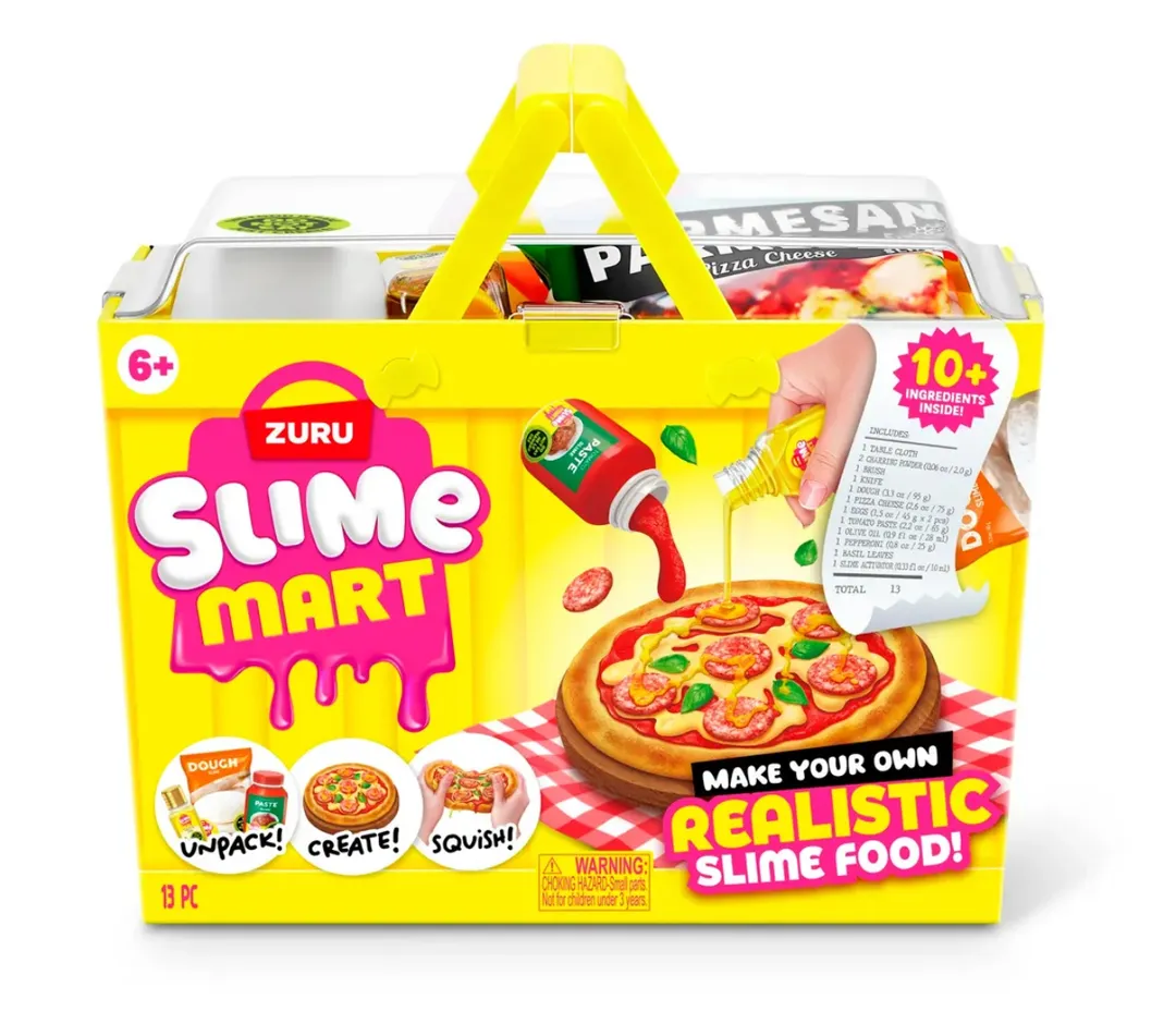 Slime Mart Cesta Compras Comida Rápida